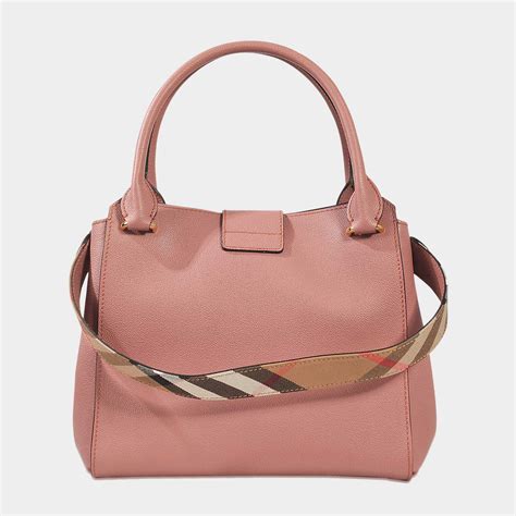 burberry tote pink|burberry medium buckle tote pink.